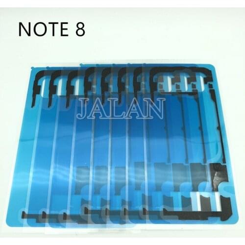 10pcs Back Cover Adhesive Sticker For Samsung Note8 Waterproof Glue Back Battery Glue Lcd Display Touch Screen Glass Repair