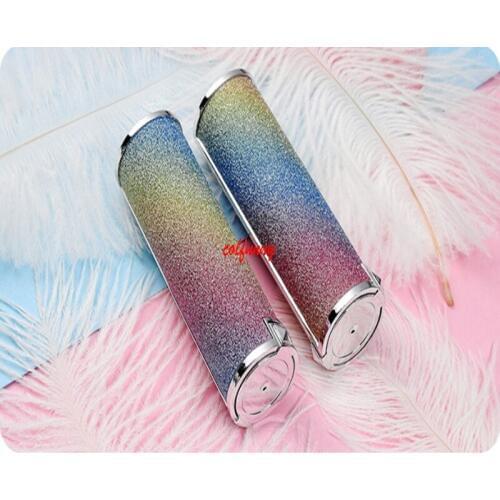 100pcs/lot Fast Shipping New 12.1 Mm Empty Cosmetic Containers Rainbow Tube Fashion Makeup Lipstick Bottle DIY Homemade Lipstick