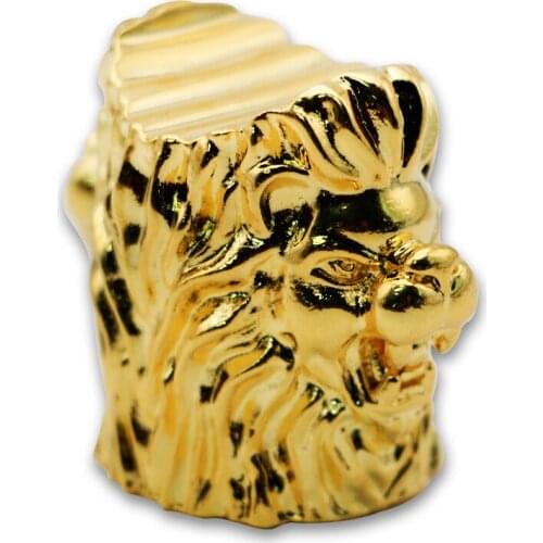 New Sterling Copper Ring Lion Cigar Cigarette Stand Holder Tube Table Holder Ashtray Portable Tobacco Smoking Tool For COHIBA