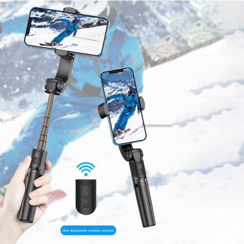 S1 Single- Handheld Cell Phone Gimbal Stabilizer Selfie Stick Anti-Shake