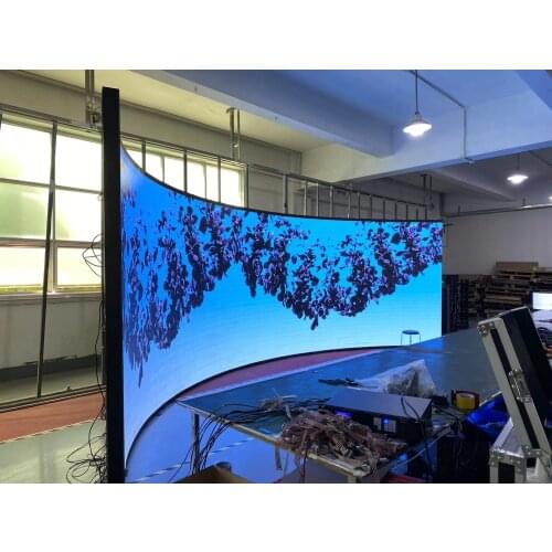 Wholesale Price P1.56 Soft LED Module Price Curved LED Display P1.56 Flexible LED Display Module For Special Shape LED Display