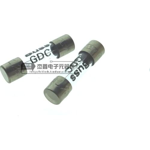 Original New 100% BK/GDC-1A glass tube fuse 1A 250V 5X20mm