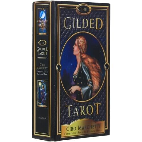 Oracle The Gilded Tarot Oracle Card Board Deck Games Palying Cards For Party Game