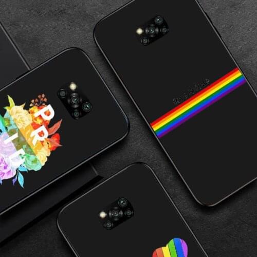 Gay Lesbian LGBT Rainbow Phone Case For Xiaomi Mi Redmi Note 8T 9T 9S 9A 10 7 8 9 Lite pro