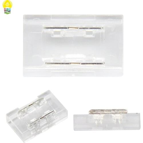 SUMBULBS FCOB LED Strip Light Joint Wire +/T/L Shape Fast Connectors for 8mm Width COB Strip LED Light Solderless Fast Connector