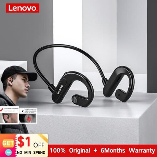 Lenovo X3 Waterproof Sport Bluetooth Headphones The Ear-Mounted Style Noise Reduction Memory Metal Headset For IOS/Android/Table