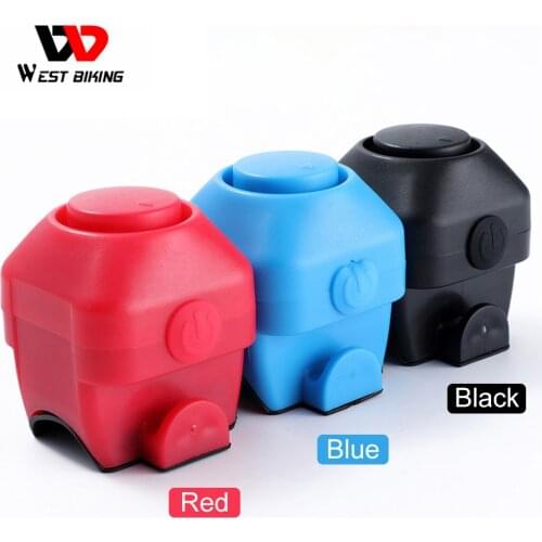 WEST BIKING Bicycle Bell MTB Bike Waterproof Safety Warning Electronic Horn