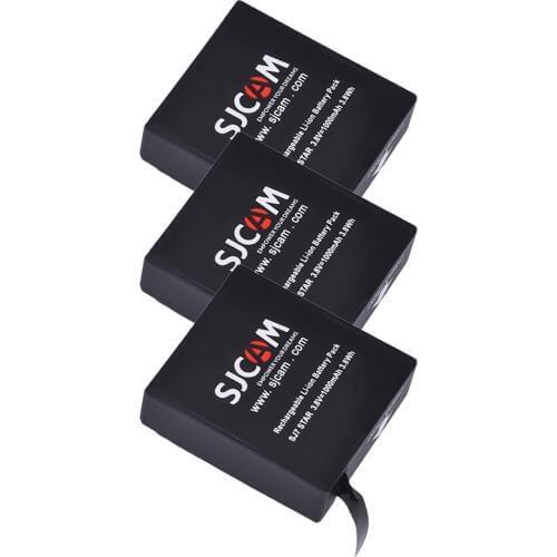 3pcs 1000mAh Original SJCAM SJ7 Star Battery for SJCAM SJ7 Star Sports Action Camera Accessories