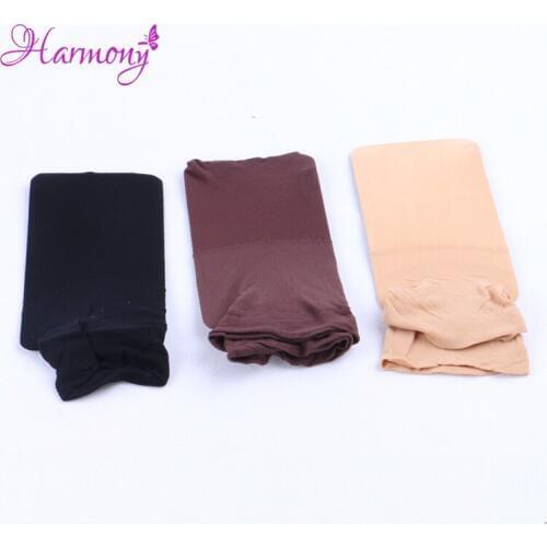 50pcs NEW Deluxe Dream Black Color Wig Cap Stretchable Elastic Hair Net Snood Wig Cap Hairnet Hair Mesh 3 colors