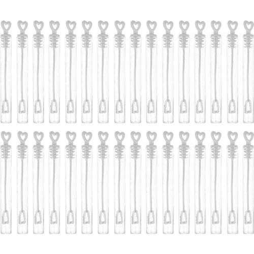 60/100pcs Empty Bubble Soap Bottles Wedding Birthday Party Children Toys Baby Shower Bubbles Maker Kids Outdoor Fun Bubble Toy