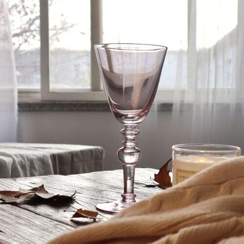 Cutelife Nordic Goblet Crystal Drinkware Gold Side Small Wine Glass Champagne Cocktail Whiskey Water Glass Wedding Kitchen Glass