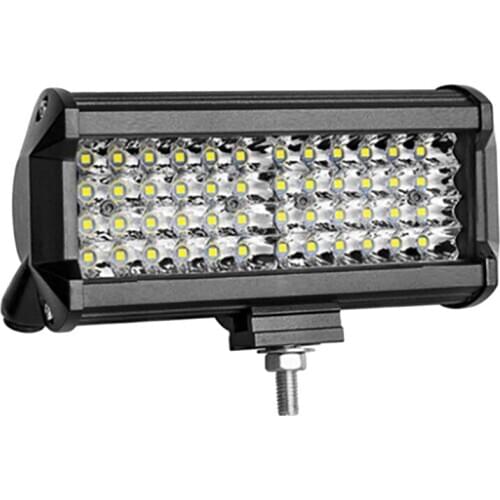 For Jeep SUV Motorcycles Truck Car LED Lights Work Lights Auxiliary Lights 12V4 Row of Lamp Beads 144W Off-Road Lights