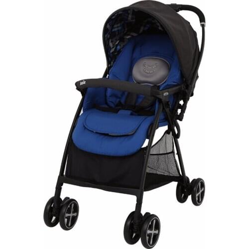 Baby Stroller Light Can Sit Can Lie Two-way Baby Stroller Light Angel Blue Four-wheel Stroller