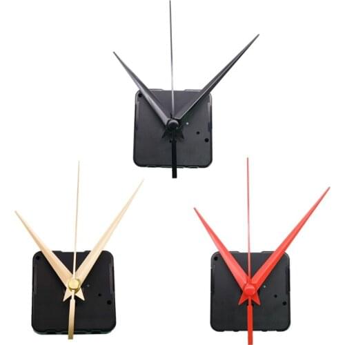 Cross Stitch Quartz Wall Clock Movement Mechanism with Hands Battery Operated DIY Repair Tool Parts Replacement Kit