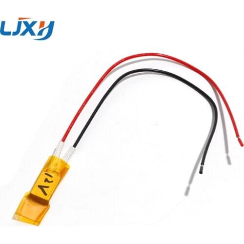 LJXH PTC10 Low Voltage Insulation Yellow Film Heating Sheet Element 5V Electric Heating Core 12*8*3mm Plate Constant Temperature