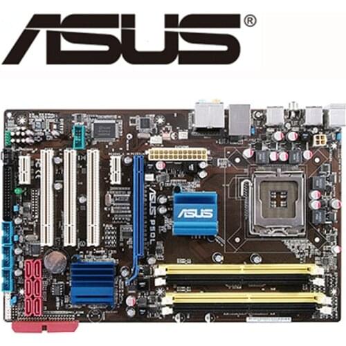 ASUS P5QL Motherboard LGA 775 DDR2 16GB For Intel P43 P5QL Desktop Mainboard ATX Systemboard PCI-E X16 SATA II USB2.0 Used
