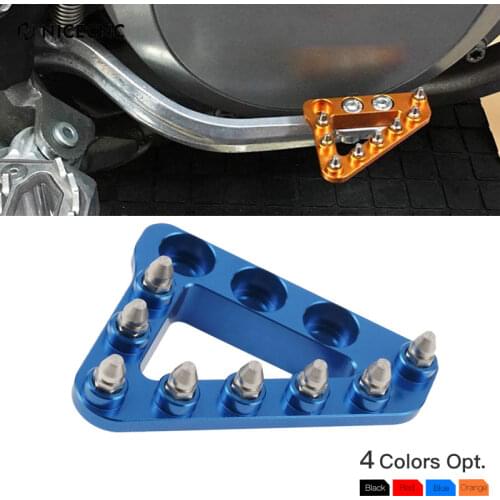 NICECNC Motorcycle Rear Foot Brake Pedal Lever Step Tip Plate For Sherco SEF-R 450 2015-2019 SEF-R SE-R 300 250 2014-2019 2018