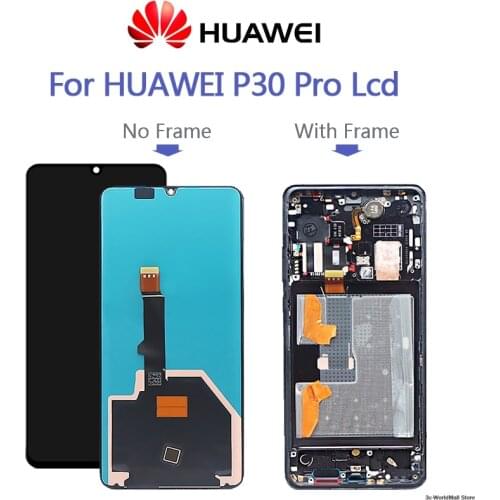Original AMOLED For Huawei P30 PRO LCD For Huawei P30 Pro LCD Display LCD Screen Touch Digitizer Assembly VOG-L29