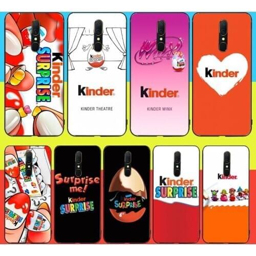 PENGHUWAN Cute Kinder Joy surprise egg DIY Luxury Phone Case For Oppo A5 A9 2020 Reno Z Realme5Pro R11 case