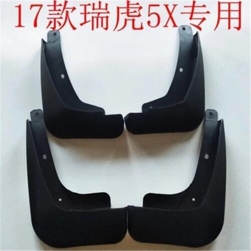 Car stylingplastic Mud Flaps Splash Guard plastic Car accessories Mud Flaps Splash Guard fender for Chery Tiggo 5X 2017