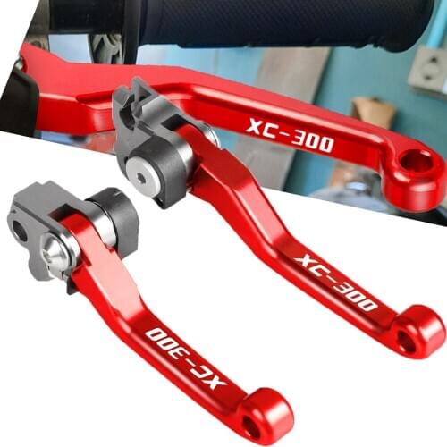 CNC Motorcycle DirtBike Pivot Brake Clutch Levers EC XC 250 300 E4 For Gas Gas GasGas XC300 2017 2018
