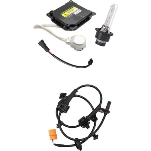 HID xenon headlamp kit, ballast control unit module and ABS front right sensor, 1