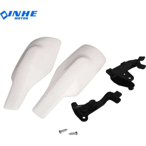 Motorcycle White Handguards Hand guards Handle bar Guards For Husqvarna FE250 FE350 FE450 TE125 TE250 PiB bike Motocross