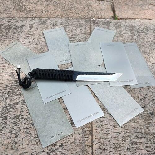 Diamond stone Thin type knife sharpener Fast sanding Professional fine diamond whetstone portable polishing knife sharpener