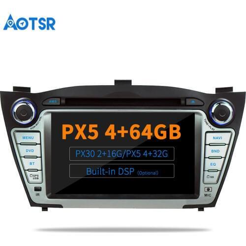 AOTSR Android 9.0 / 10.0 DSP Radio For Hyundai IX35 Tucson 2009 - 2015 Car GPS Navigation 2 Din Bluetooth Player Head Unit