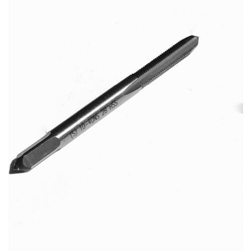 Free shipping 1pc UNS standard HSS6542 made 10-40 UNS HSS straight flute machine tap screw tap for metal workpiece processing