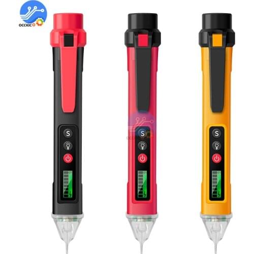 VC1010 Digital AC/DC Voltage Detectors Smart Non-Contact Tester Pen Meter 12-1000V Current Electric Sensor Test Pencil