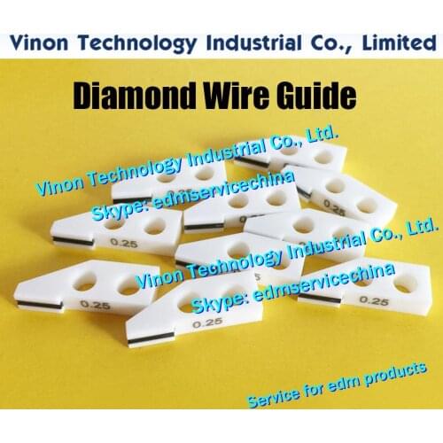 Ø0.07mm edm Wire Guide 9EC670A404 (Diamond) used for Makino U8, DUO43, U53 Diamond Wire guide dies 9EC.670A.404