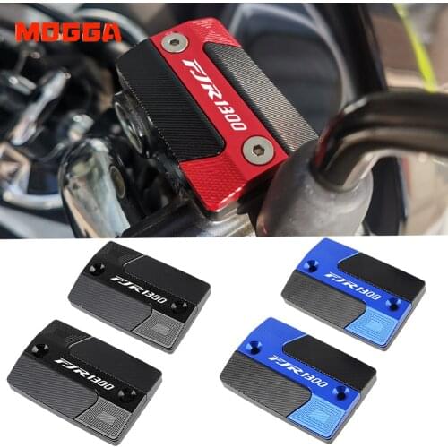 For YAMAHA FJR1300 FJR 1300 Newest Motorcycle CNC Aluminum Front Clutch Brake Fluid Reservoir Tank Cover Cap With Logo FJR1300