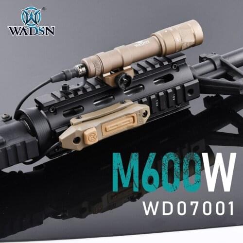 WADSN SF M600 M300 ar15 flashlight tactical led weapon rifle light airsoft accessories Dual function pressure pad switch lights