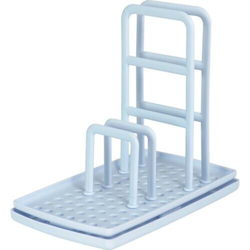Draining Rack Multifunctional Household Draining Rack Storage Basket for Towel Sponge White/Pink/Blue
