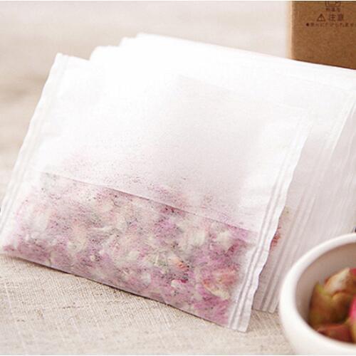 50-Pack Disposable Tea Bag Empty Tea Bag High Quality Healing Seal Filter Non-woven Material Household Products