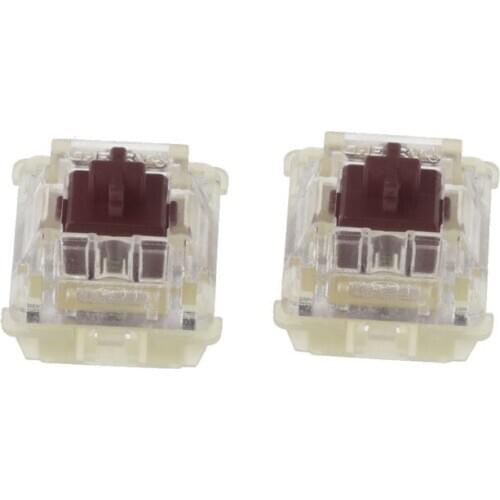 2Pcs Original SMD RGB Cherry MX Switches 3pin Feet Brown Switch Mechanical Keyboard Clear Switch