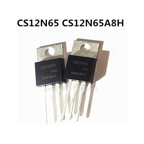 Original new 5pcs/ CS12N65 CS12N65A8H 12A/650V TO-220