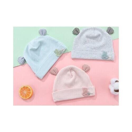 Autumn Winter New Baby Hat Boy Girl Beanies Fashion Ears Bonnet Infant Hats Toddler Kids Outdoor Warm Knitted Beanie Cap