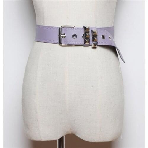 Jeans Women Belt Fashion Design Women Buckle Waist Belts Leather Strap High Quality Cummerbund Waistband for Girl Dress SW227