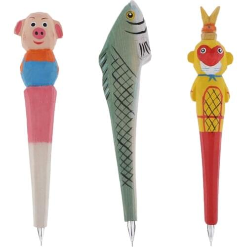 Handmade Wooden Ballpoint Pen, Office Supplies, Stationery Gifts Pens