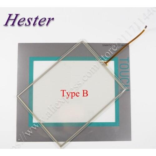 Touch Screen Glass Panel for MP277-10 6AV6643-0CD01-1AX1 6AV6 643-0CD01-1AX1 MP277 10" Touchpad and Protective Film Overlay