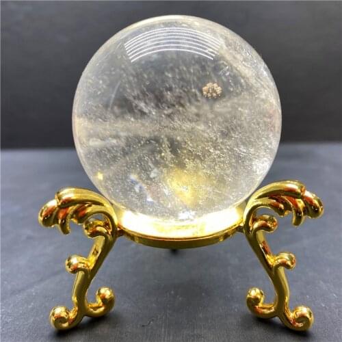 100% Natural Rose Quartz and Obsidian Crystal Ball Energy Healing Home Feng Shui Decoration Drop Shipping