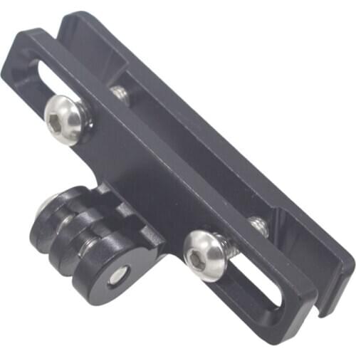 Bicycle Saddle Rail Camera Mount Bike Seat Mount for GoPro Hero Fussion 7/6/5/4/3/Session Action Cameras Accessories