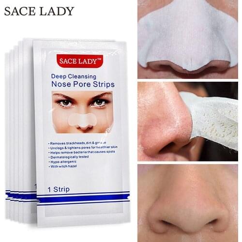 1/5PC Blackhead Remover Mask Nasal Strips T Zone Black Head Acne Nose Dot Spot Peel Off Sticker Face Whitehead Pore Cleaner Oil