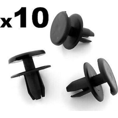 10x For Opel Astra, Signum, For Vectra Front Bumper Clips / Plastic Rivets