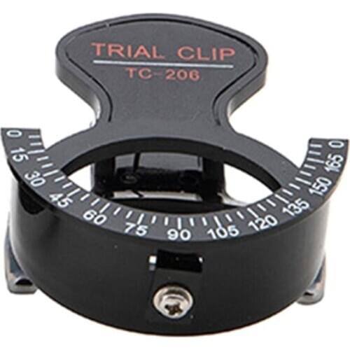 2PCS Trial Frame Clip Lens Frames Optometry Single Eye Optical Test Frame Stand