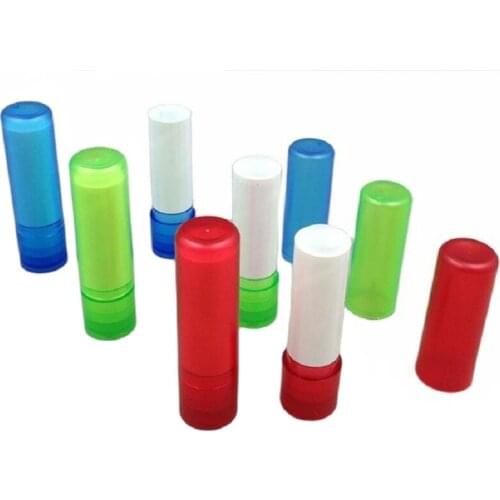 5g frosted blue lip gloss cream tube or lip balm/honey tube or lip stick container cosmetic packing