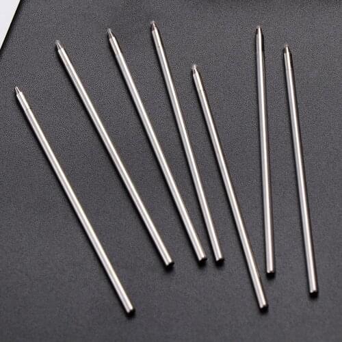 5PCS/Lot Various Types Of Crystal Diamond Head Refill Ballpoint Pen Refill 68MM Neutral Refill Gravity Pen Multifunction Refill