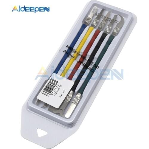 Aideepen 5 in 1 IC Chip Repair Thin Blade CPU NAND Remover BGA Maintenance Knife Remove Glue Disassemble Rework Processor Tools